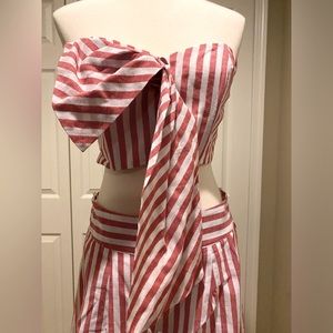 NWOT Cropped 2-pc Pant Set Size L